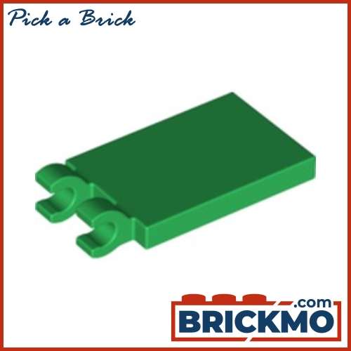 LEGO Bricks Tile Modified 2x3 with 2 Open O Clips 30350b 65886