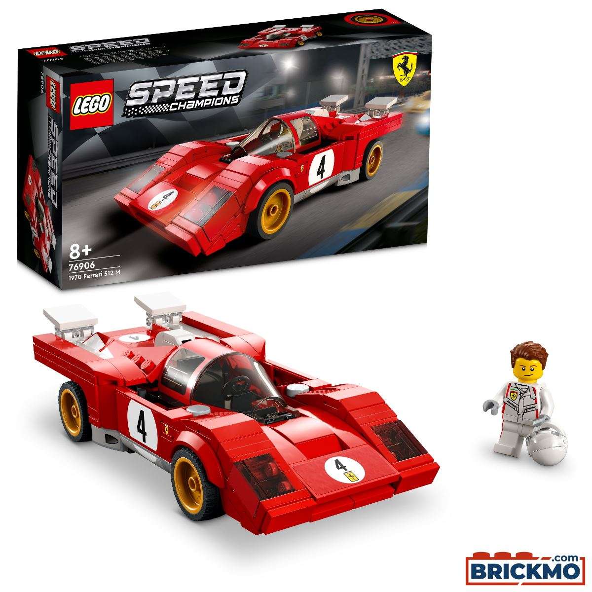 LEGO Speed Champions 76906 1970 Ferrari 512 M 76906