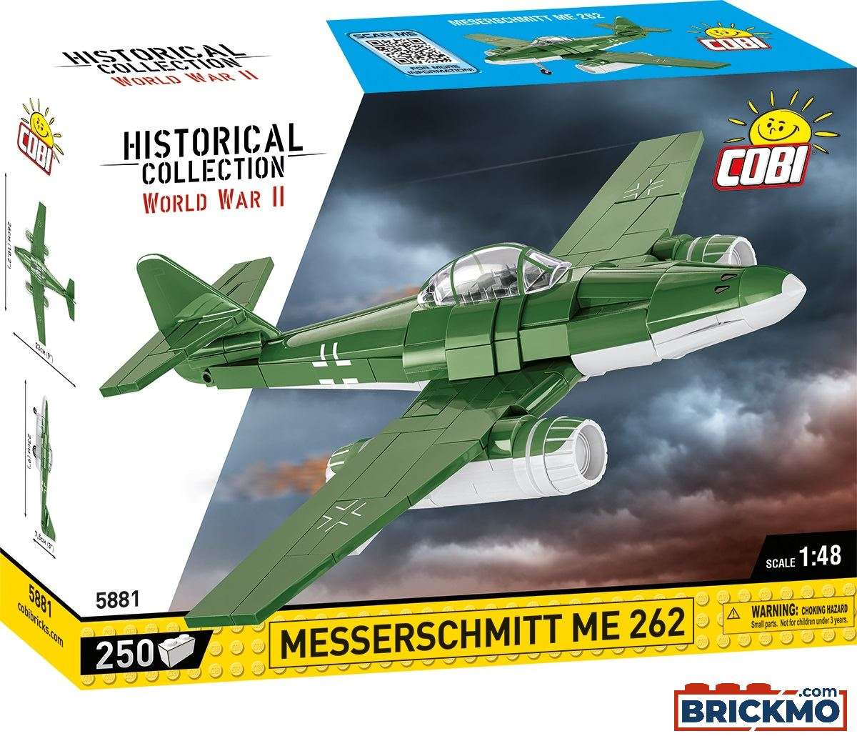 Cobi Easy Planes 5881 Messerschmitt ME 262 5881