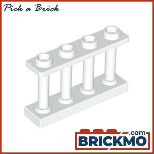 LEGO Bricks Fence 1x4x2 Spindled with 4 Studs 15332