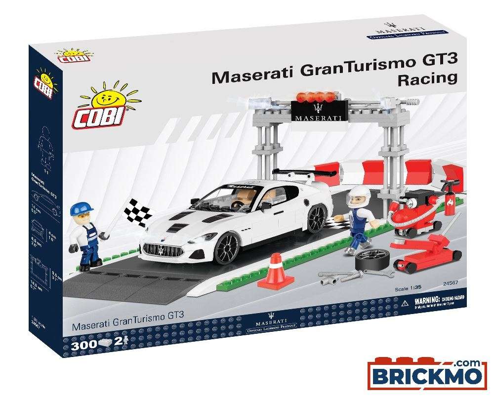 Cobi Maserati GranTurismo GT3 Racing Set COBI-24567