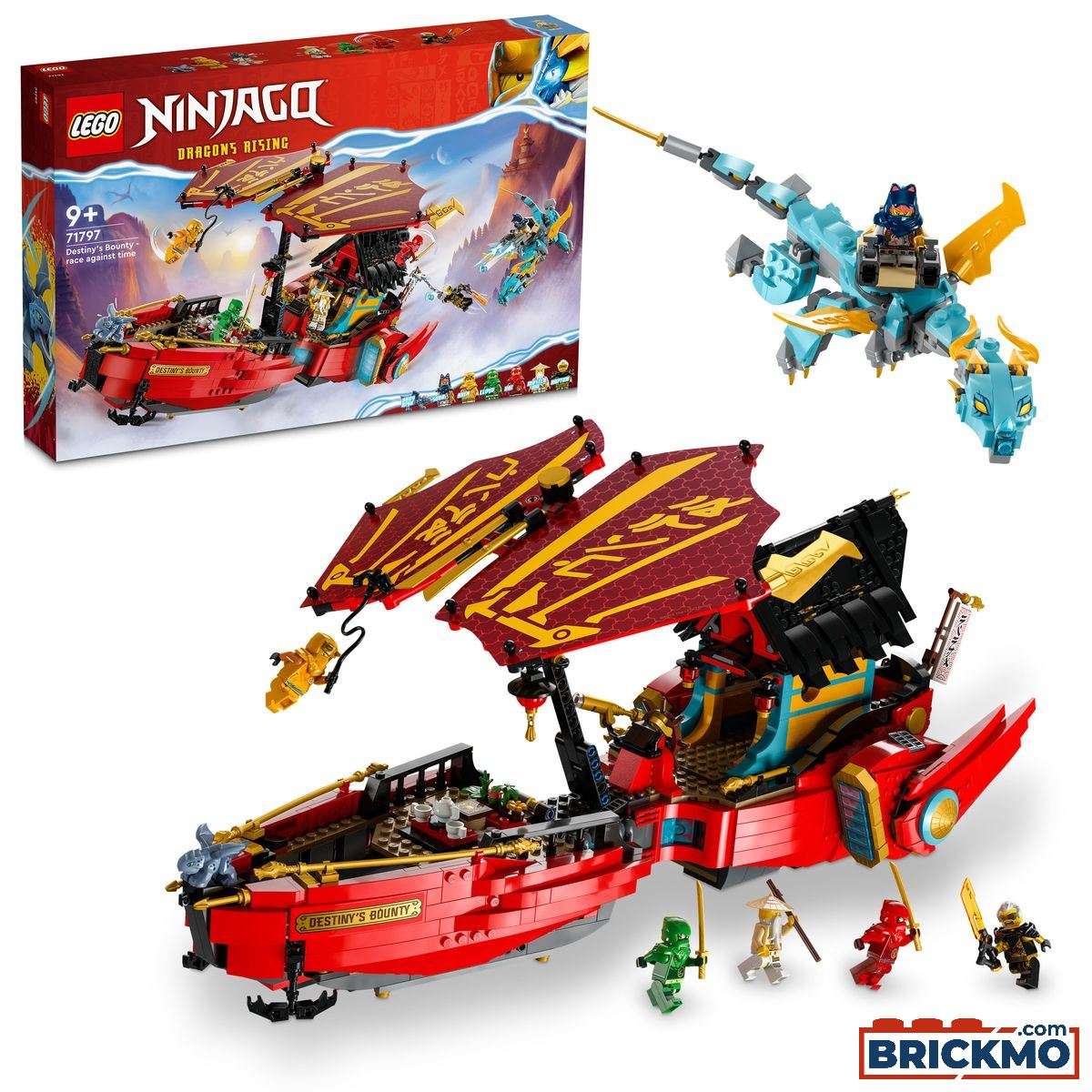 LEGO Ninjago 71797 Barco de Asalto Ninja: Carrera Contra el Tiempo 71797