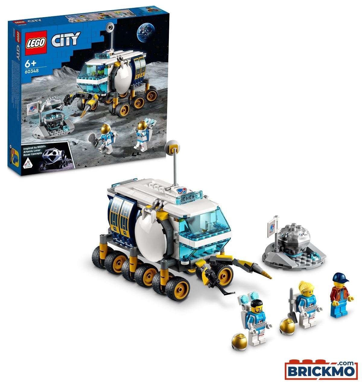 LEGO City 60348 Weltraum Mond-Rover 60348