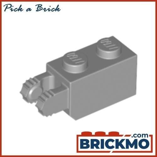 LEGO Bricks Hinge Brick 1x2 Locking with 2 Fingers Vertical End 7 Teeth 54671