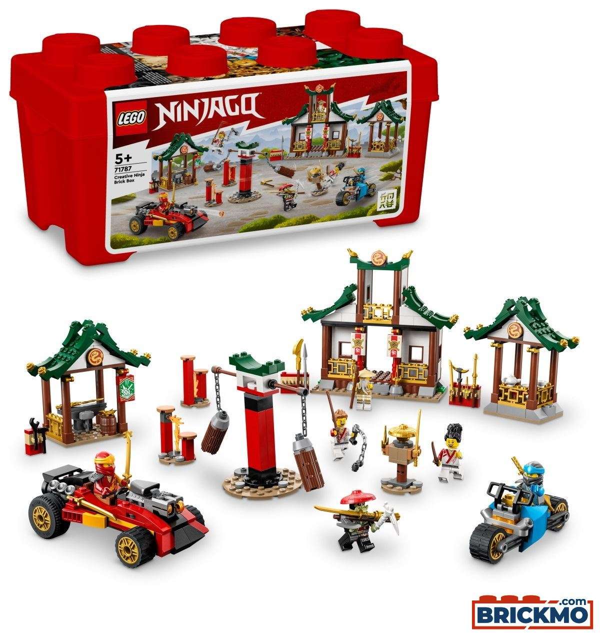 LEGO Ninjago 71787 Kreatywne pudełko z klockami ninja 71787