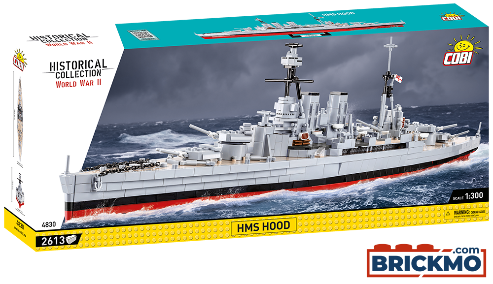 Cobi Historical Collection &quot;HMS HOOD&quot; der Royal Navy - II. Weltkrieg 4830