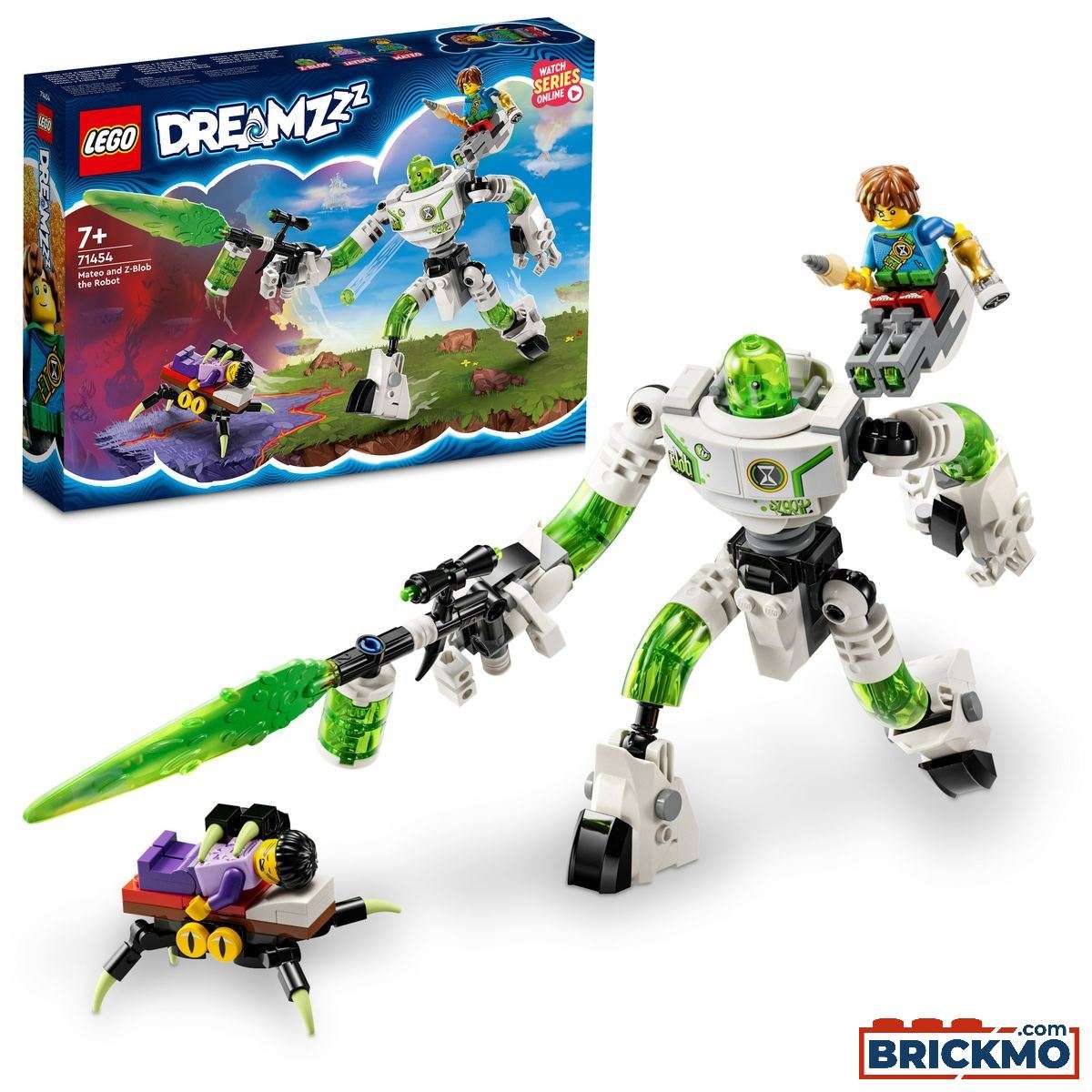 LEGO DreamZzz 71454 Mateo i robot Z-Blob 71454