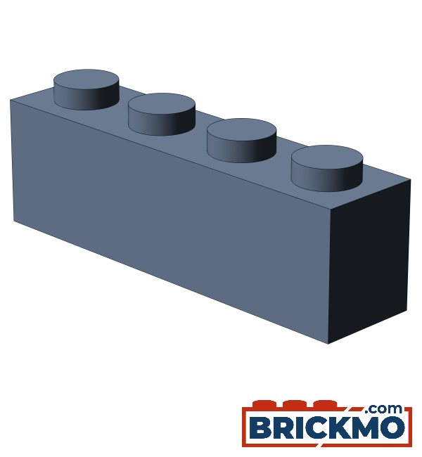 BRICKMO Bricks Brick 1x4 sand blue 3010