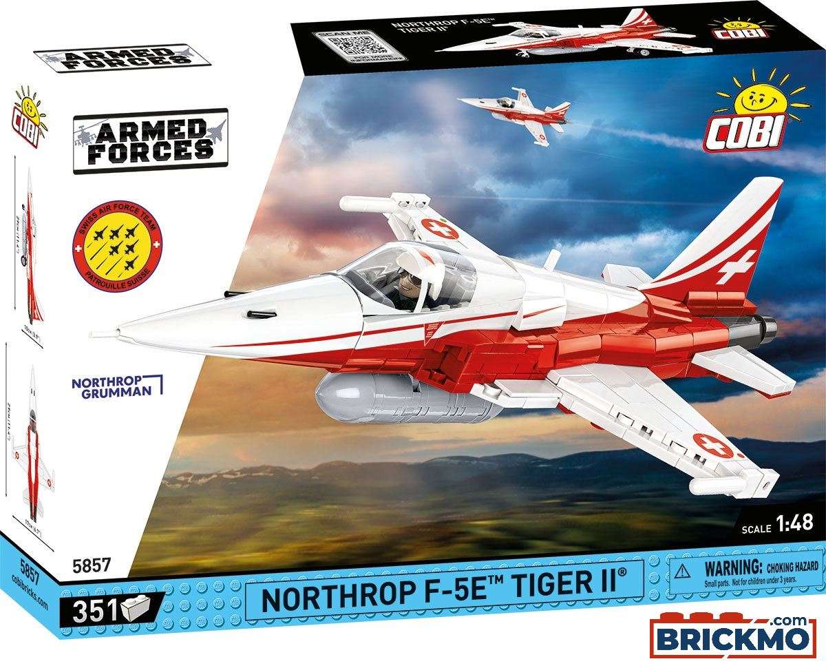 Cobi Armed Forces 5857 Northrop F-5E Tiger 5857