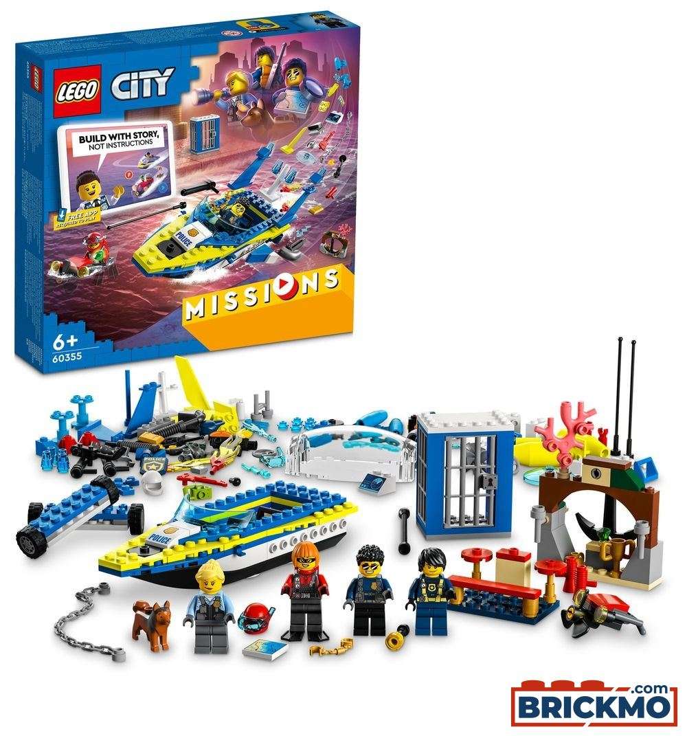 LEGO City 60355 Detektivmission der Wasserpolizei 60355