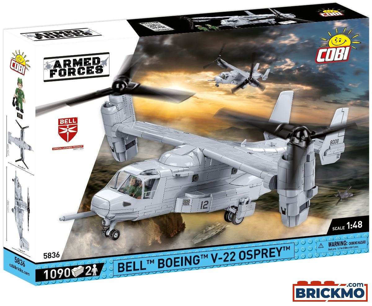 Cobi Armed Forces 5836 Boeing V-22 Osprey 5836