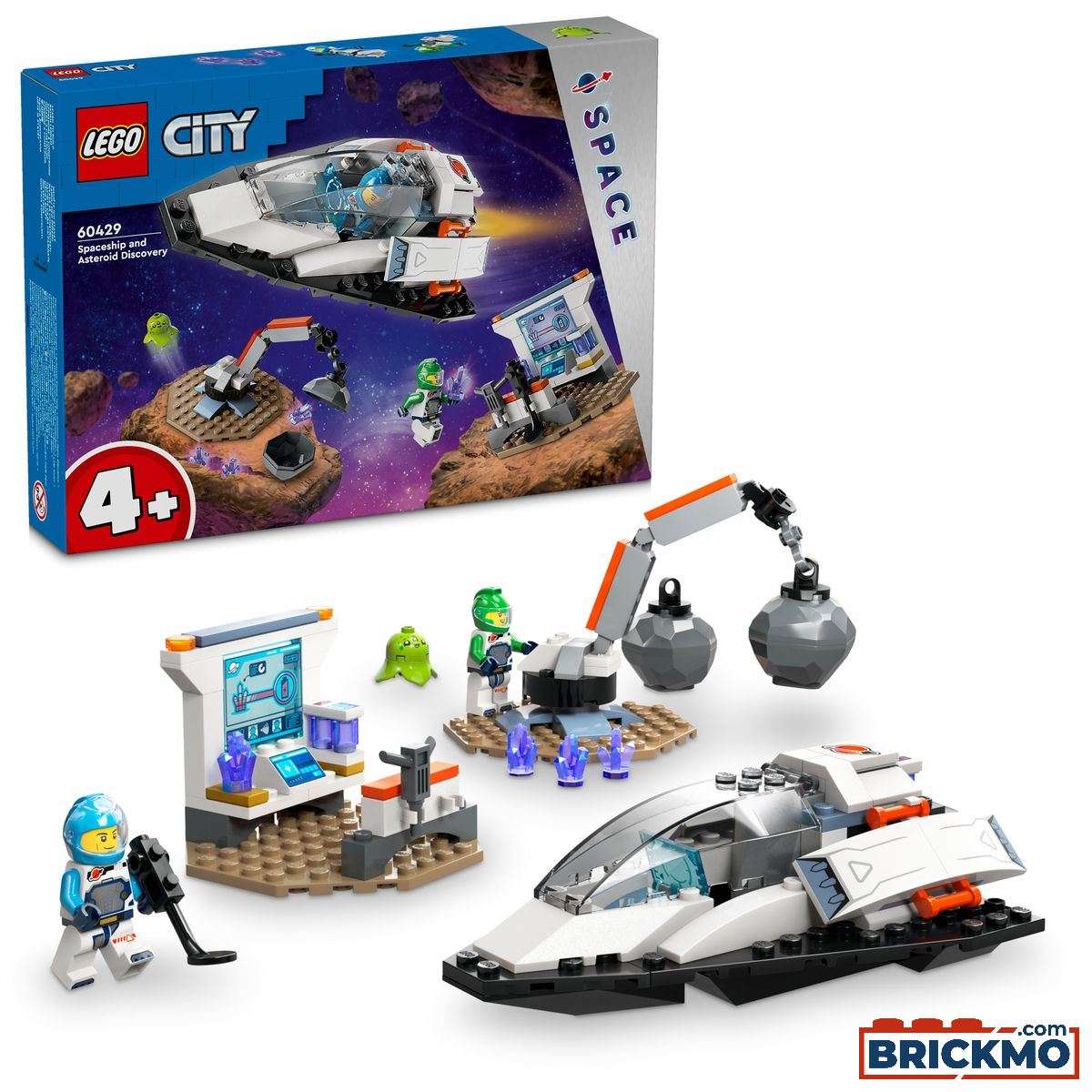LEGO City 60429 Nave Espacial y Descubrimiento del Asteroide 60429
