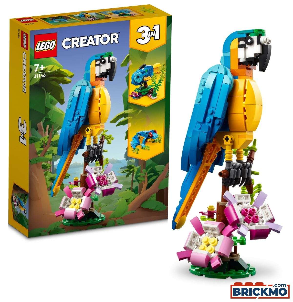 LEGO Creator 31136 Exotischer Papagei 31136