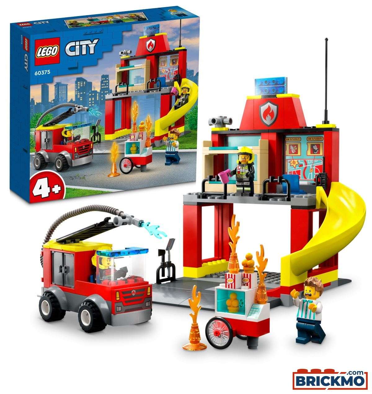 LEGO City 60375 Feuerwehrstation und Löschauto 60375