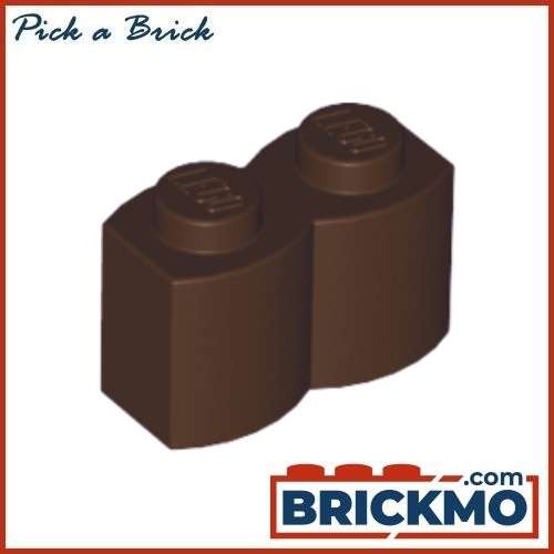 LEGO Bricks Brick Modified 1x2 with Log Profile 30136