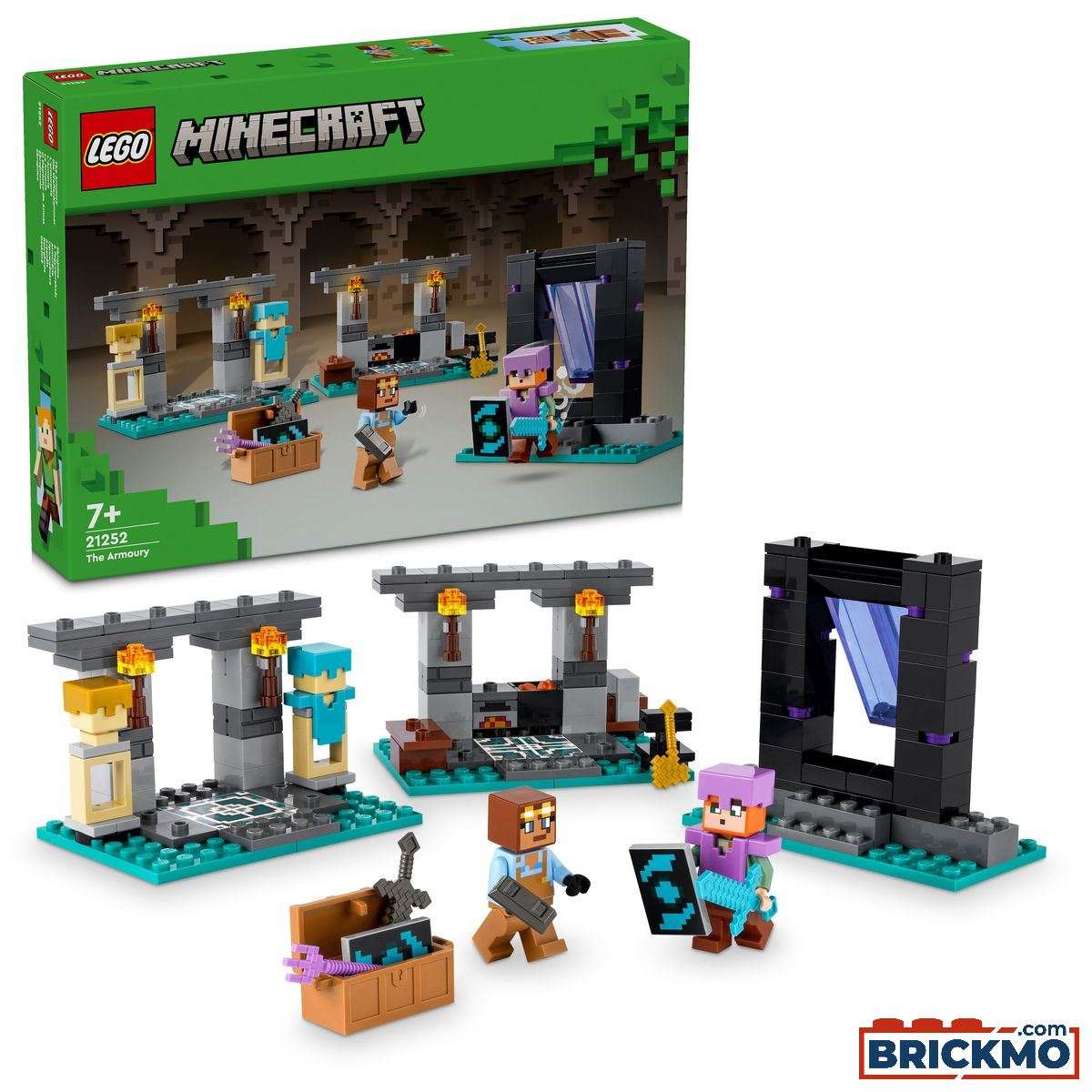 LEGO Minecraft 21252 L'Armeria 21252