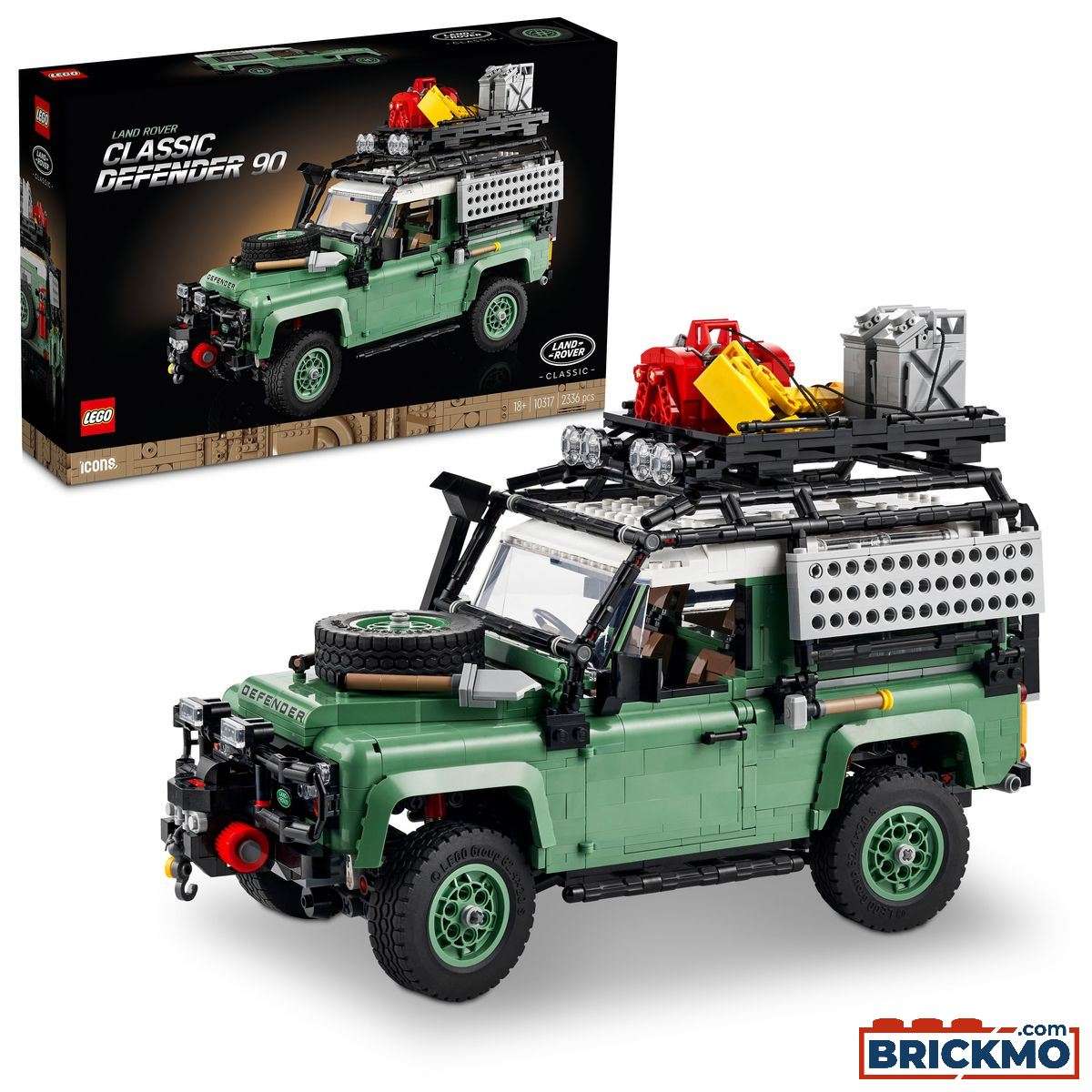 LEGO Icons 10317 Klassischer Land Rover Defender 90 10317