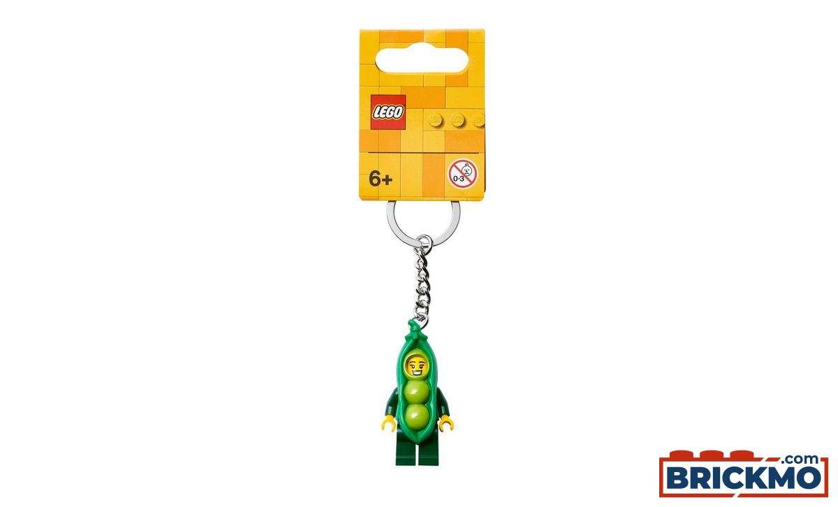LEGO 854080 Schlüsselanhänger mit Mädchen im Erbsenschotenkostüm 854080