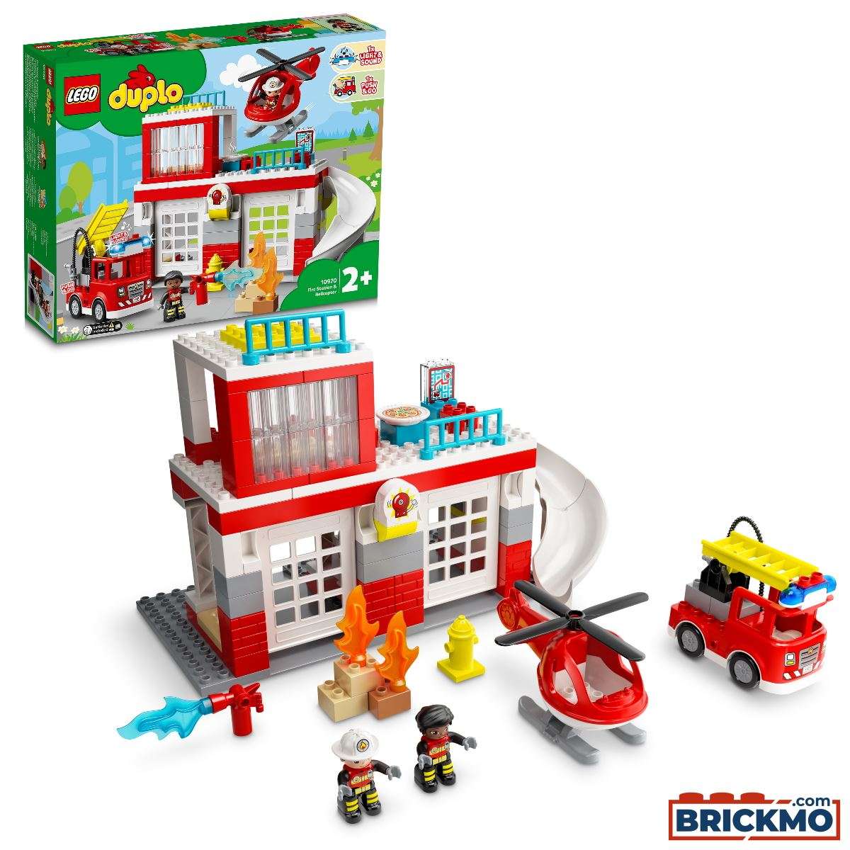 LEGO Duplo 10970 Feuerwehrwache mit Hubschrauber 10970