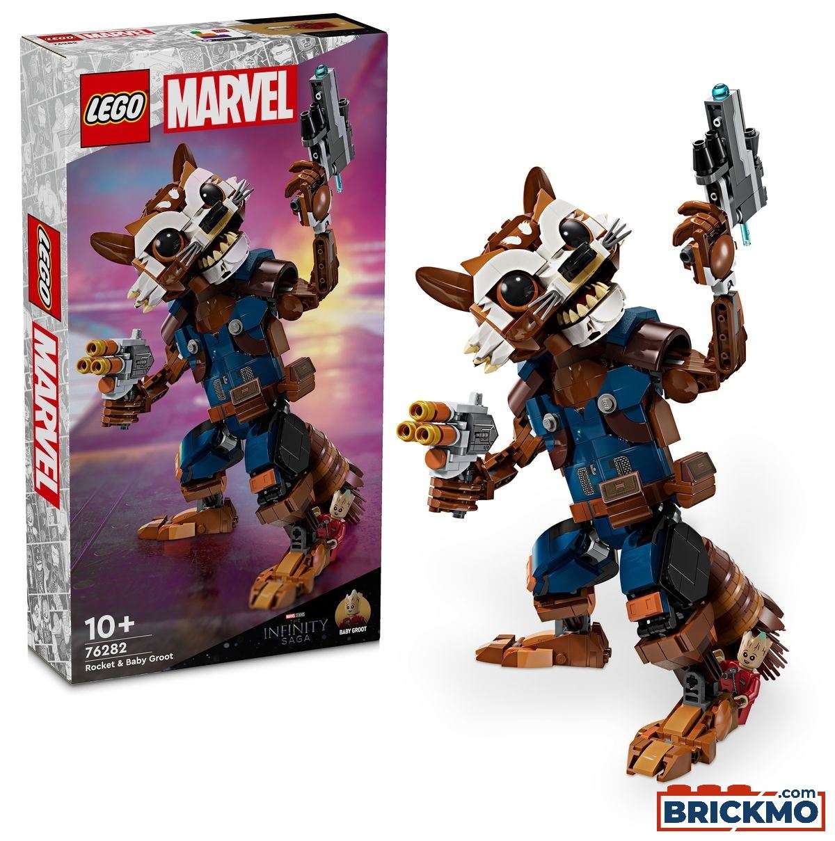 LEGO Marvel Super Heroes 76282 Rocket et Bébé Groot 76282