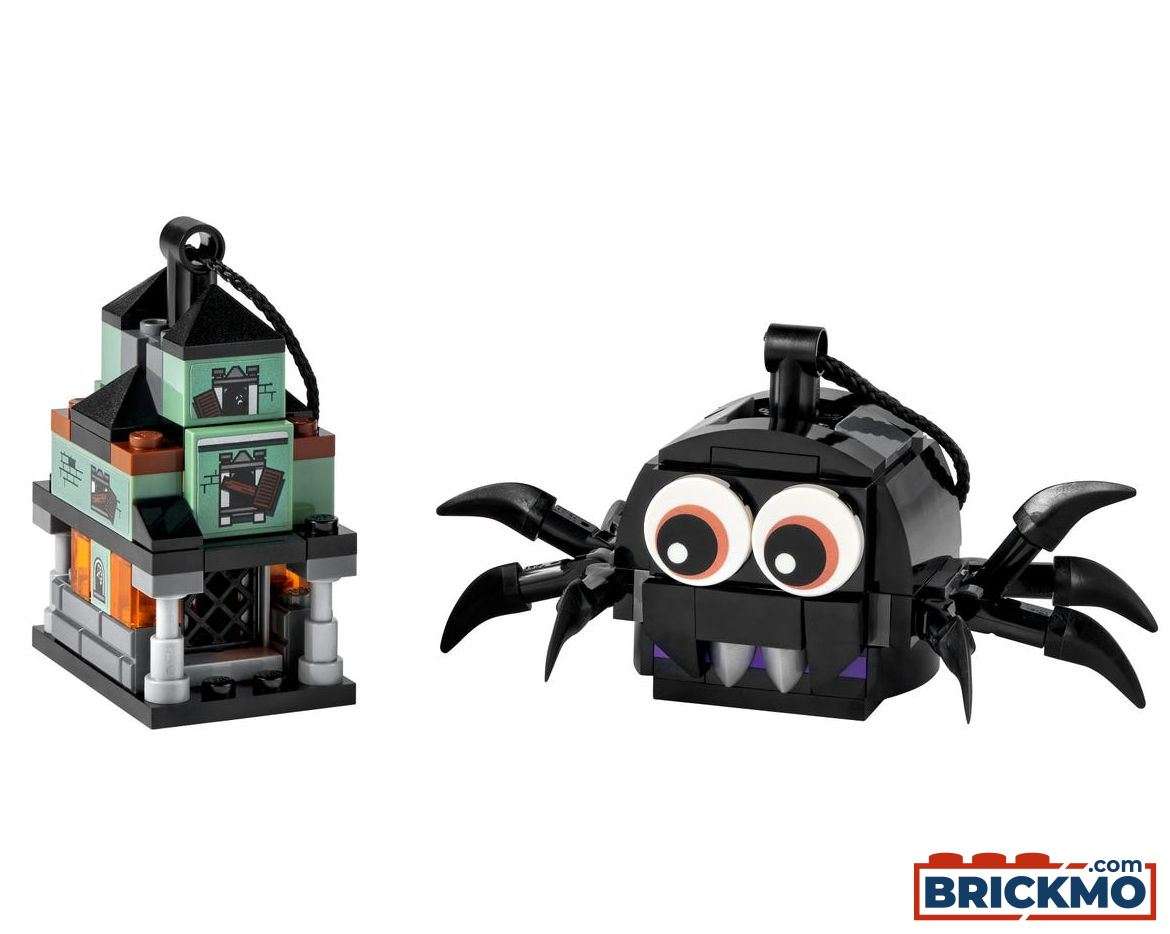 LEGO 40493 Spinne und Geisterhaus 40493