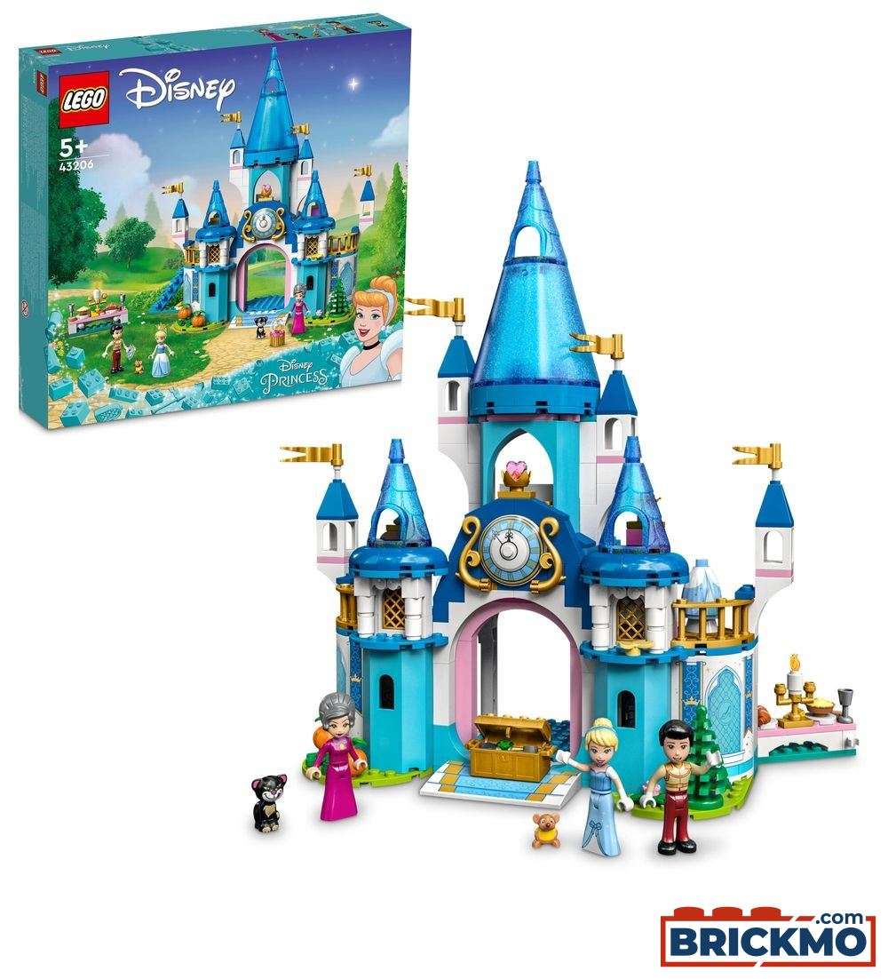 LEGO Disney 43206 LEGO Disney Princess Cinderellas Schloss 43206