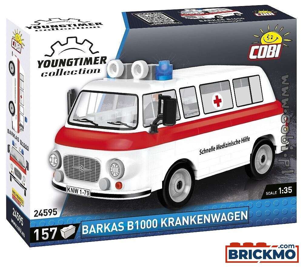Cobi Youngtimer Krankenwagen Barkas B1000 COBI-24595