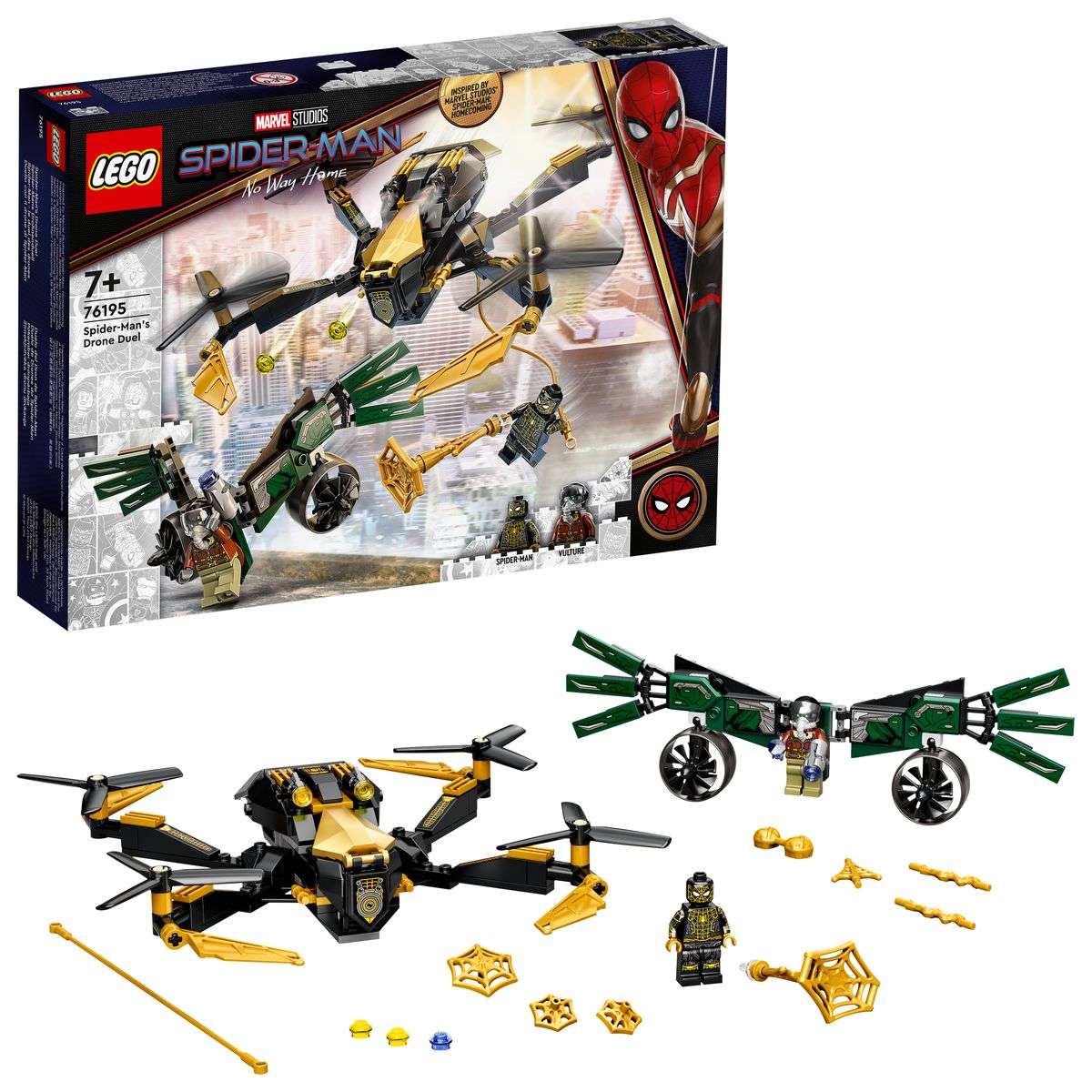 LEGO Spiderman 76195 Spider-Mans Drohnenduell 76195