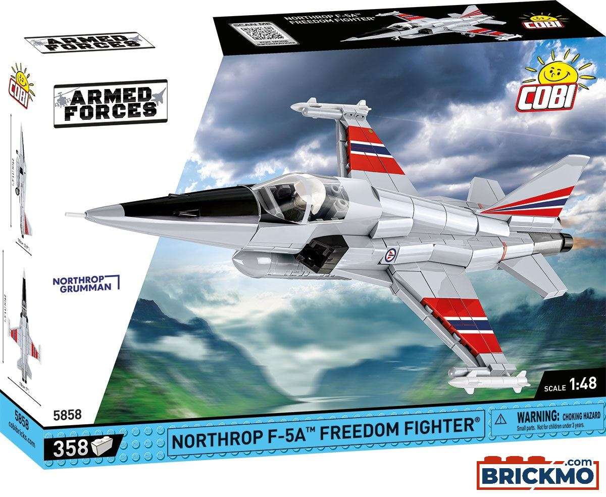 Cobi Armed Forces 5858 Northrop F-5E Freedo 5858