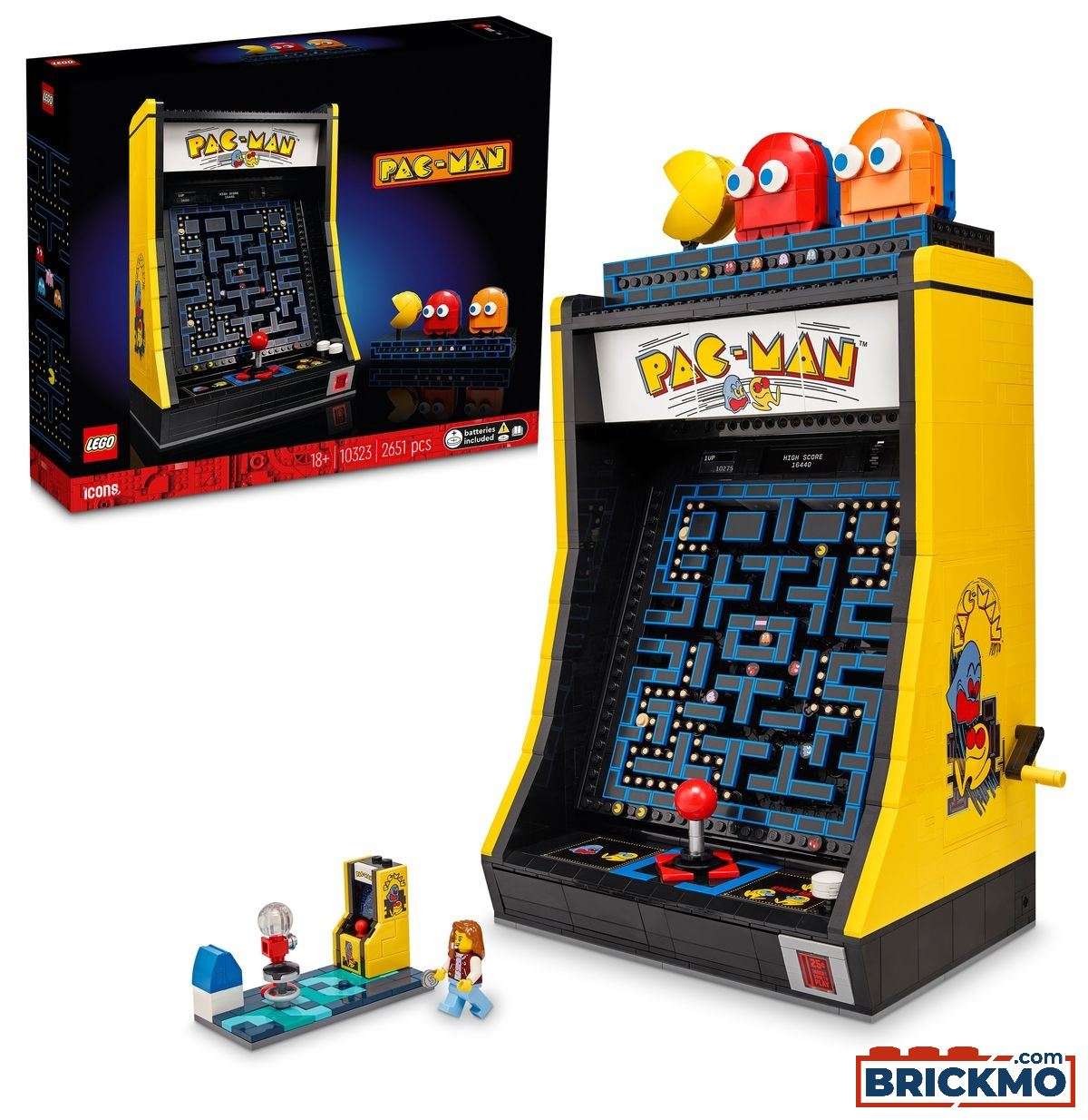 LEGO Icons 10323 Jeu d’arcade PAC-MAN 10323