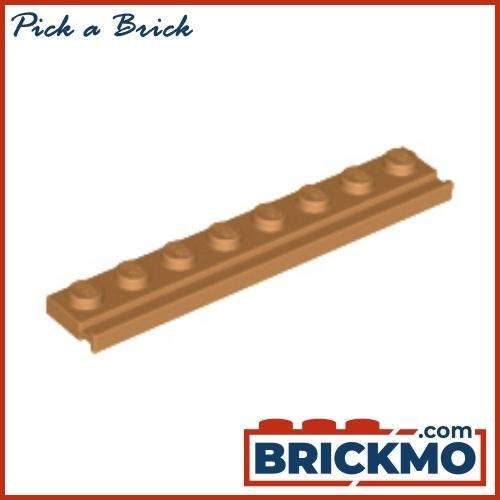 LEGO Bricks Plate Modified 1x8 with Door Rail 4510