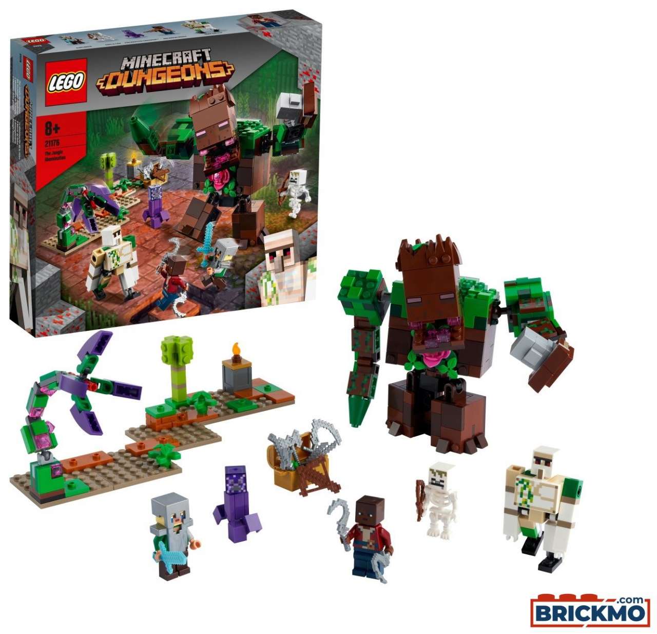 LEGO Minecraft 21176 Die Dschungel Ungeheuer 21176