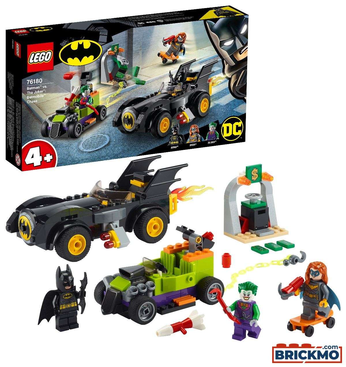 LEGO DC Universe Super Heroes 76180 Batman vs. Joker Verfolgungsjagd im Batmobil 76180