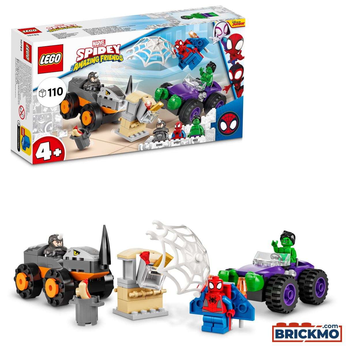 LEGO Spiderman 10782 Hulks und Rhinos Truck-Duell 10782