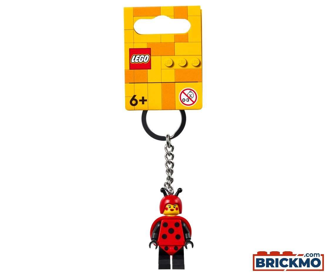 LEGO Minifigures 854157 Schlüsselanhänger mit Marienkäfer-Mädchen 854157