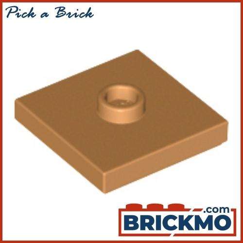 LEGO Bricks Plate Modified 2x2 with Groove and 1 Stud in Center 87580 23893 92569