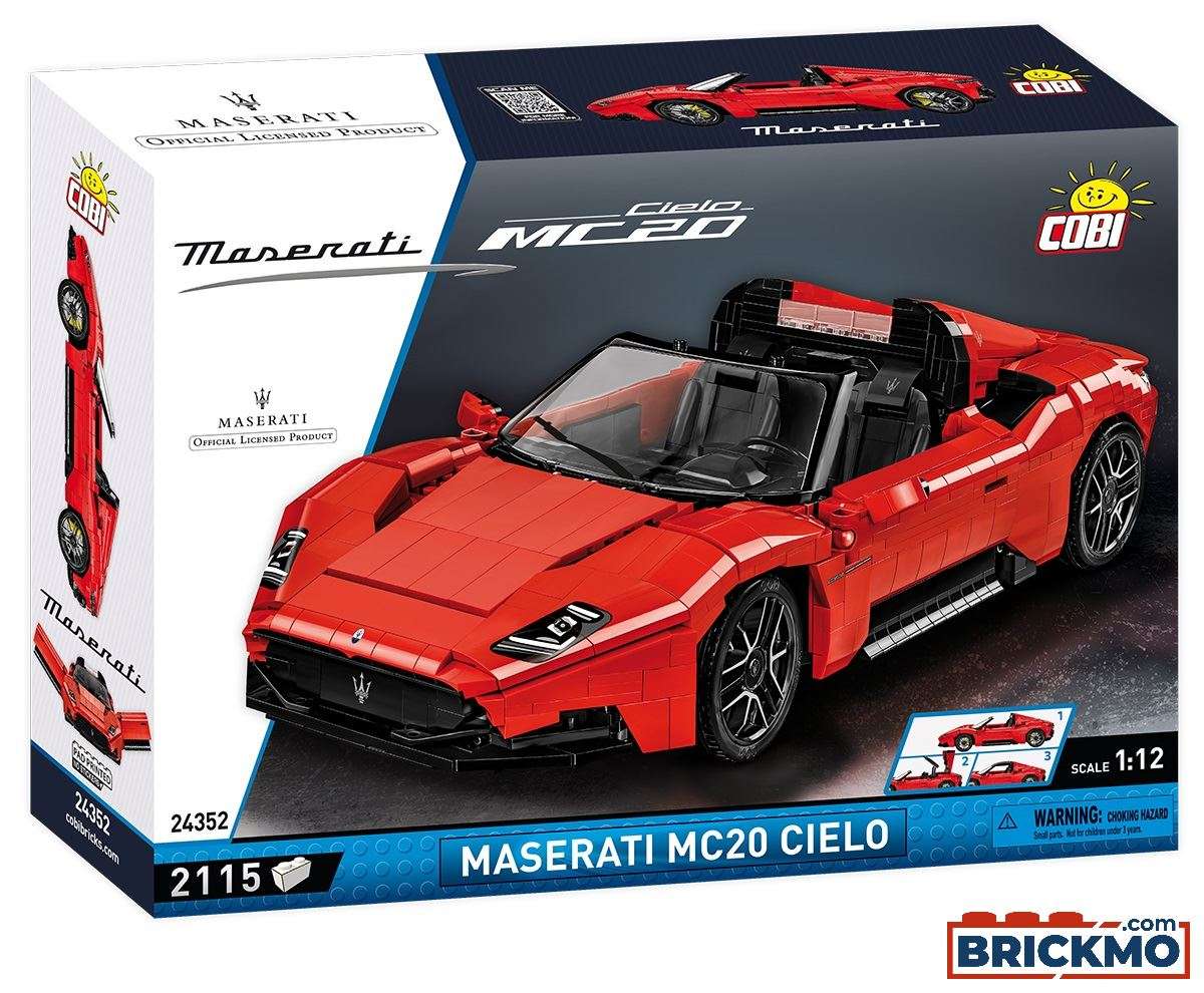 Cobi Maserati MC 20 Cielo rot 24352
