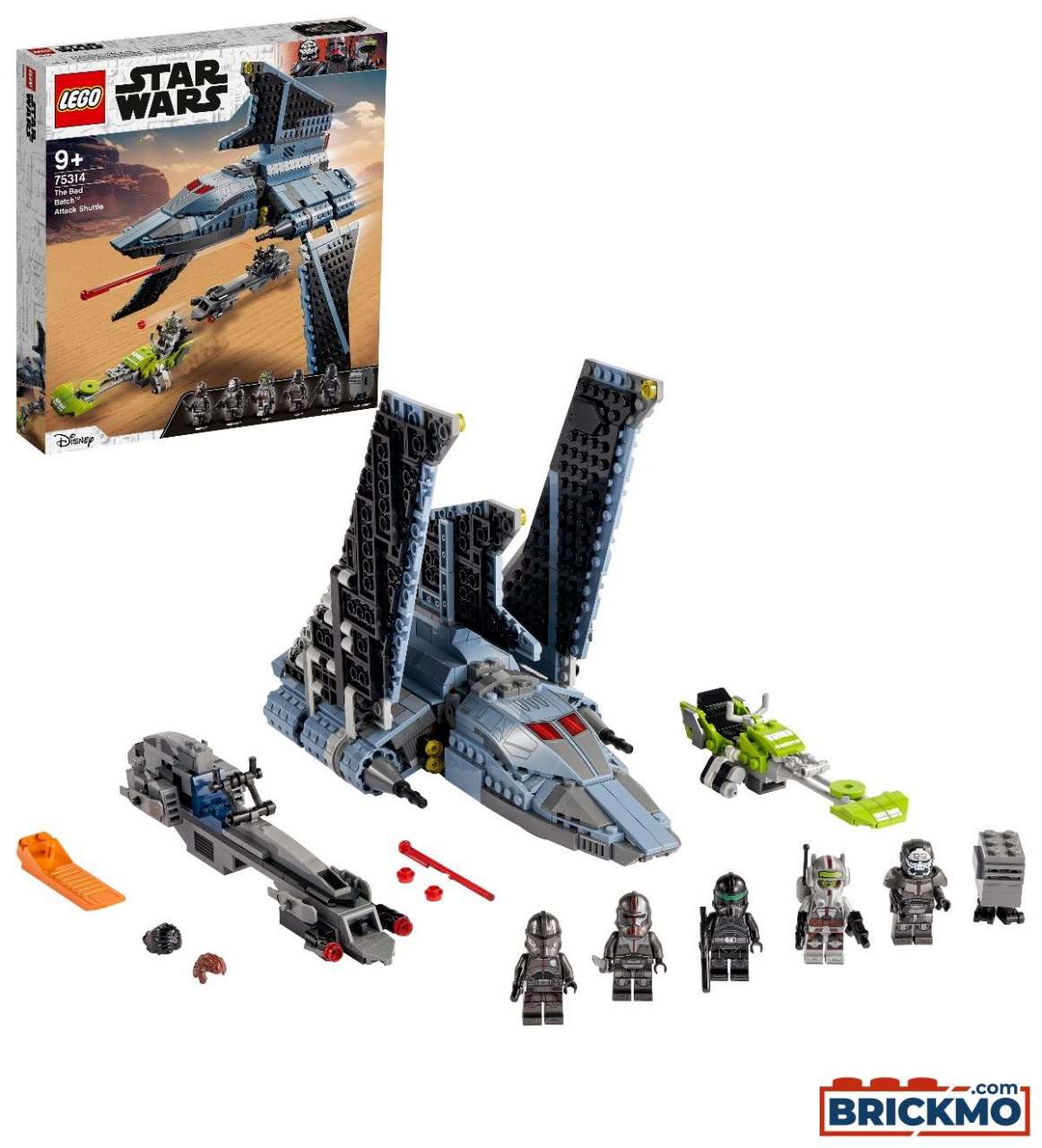 LEGO Star Wars 75314 Angriffsshuttle aus The Bad Batch 75314