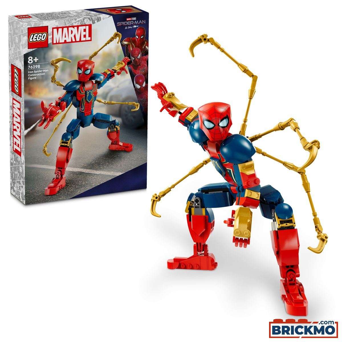 LEGO Marvel Super Heroes 76298 Byg selv-figur af Iron Spider-Man 76298