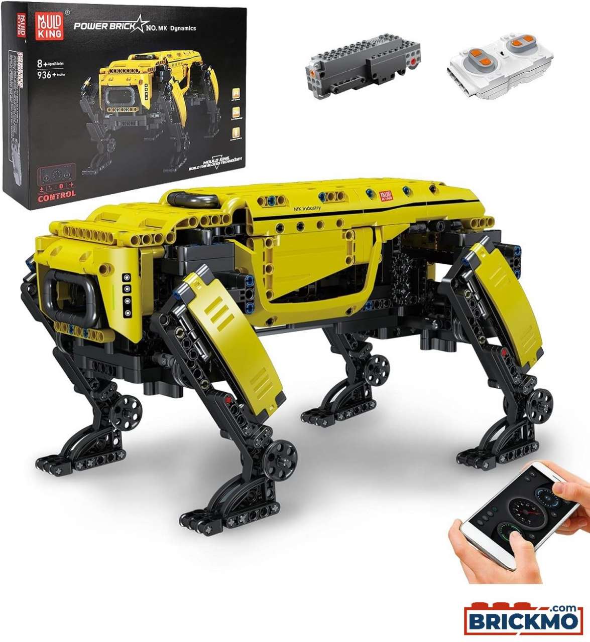 Mould King Fjernstyret Boston Robotic Hund 15066S