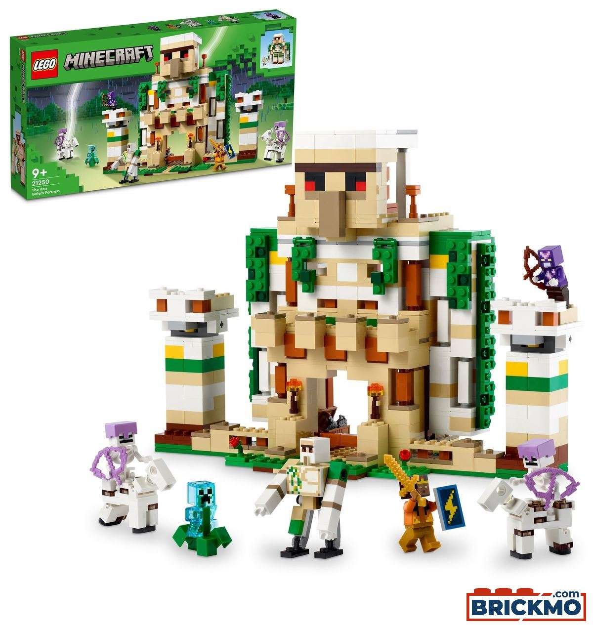 LEGO Minecraft 21250 Jerngolem-fortet 21250