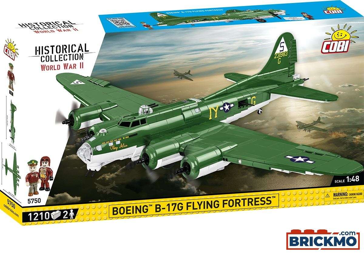 Cobi Historical Collection World War II 5750 Boeing B-17G Flying Fortress 5750