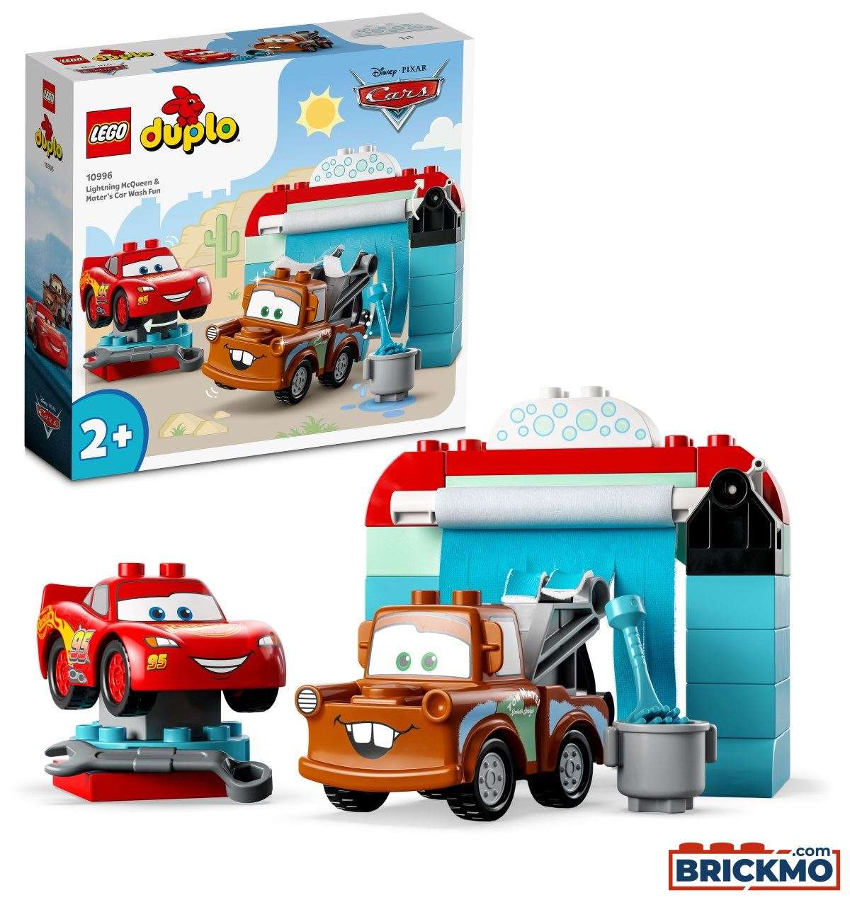 LEGO Duplo 10996 Divertimento all’autolavaggio con Saetta McQueen e Cricchetto 10996
