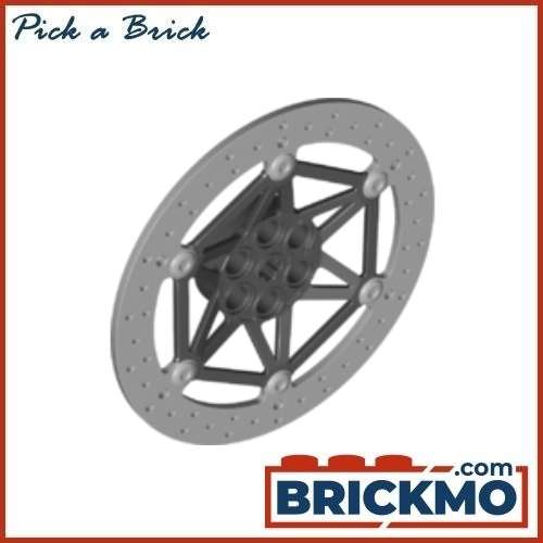 LEGO Bricks Technic Steering Brake Disk 8 x 8 with Black Center Pattern 71711pb01