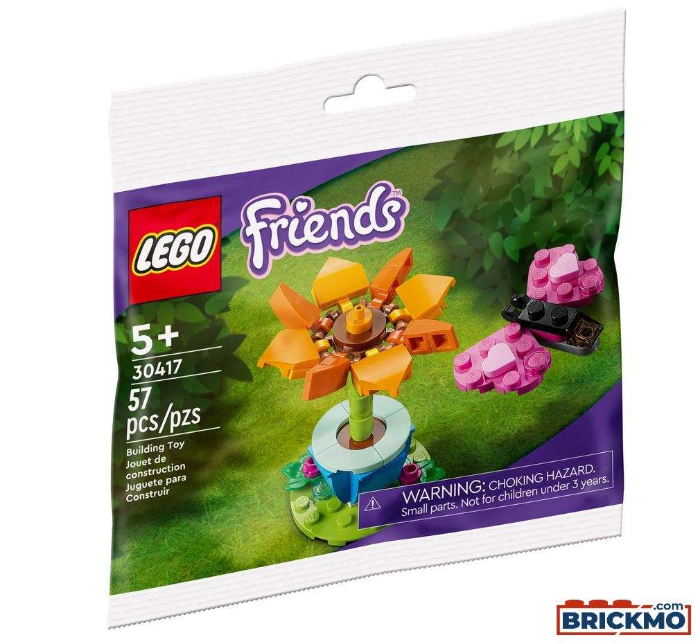 LEGO Friends 30417 Gartenblume und Schmetterling 30417