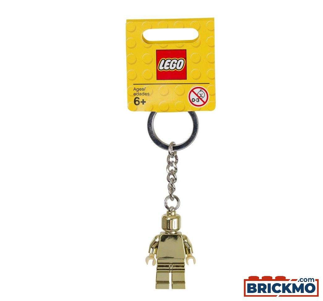 LEGO 850807 Goldene LEGO Minifigur-Schlüsselanhänger 850807