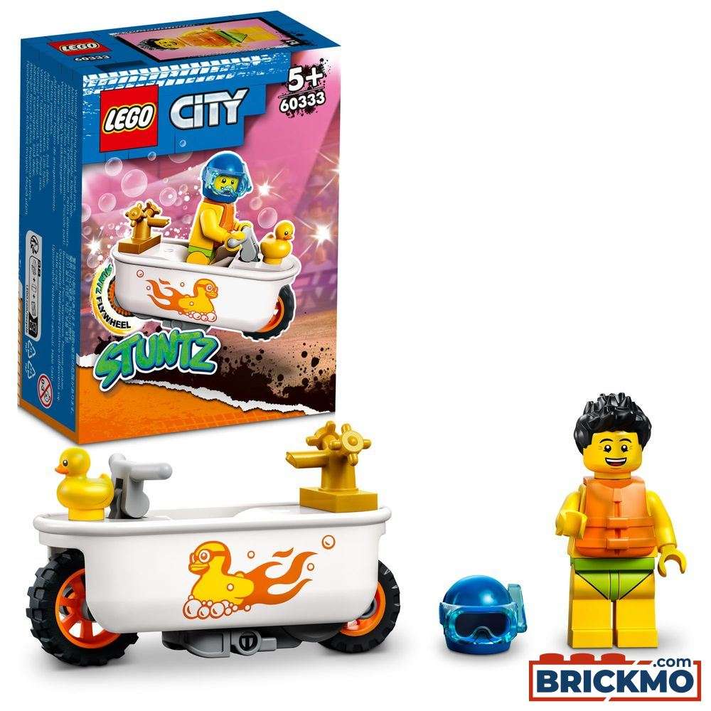 LEGO City Stuntz 60333 Badewannen Stuntbike 60333