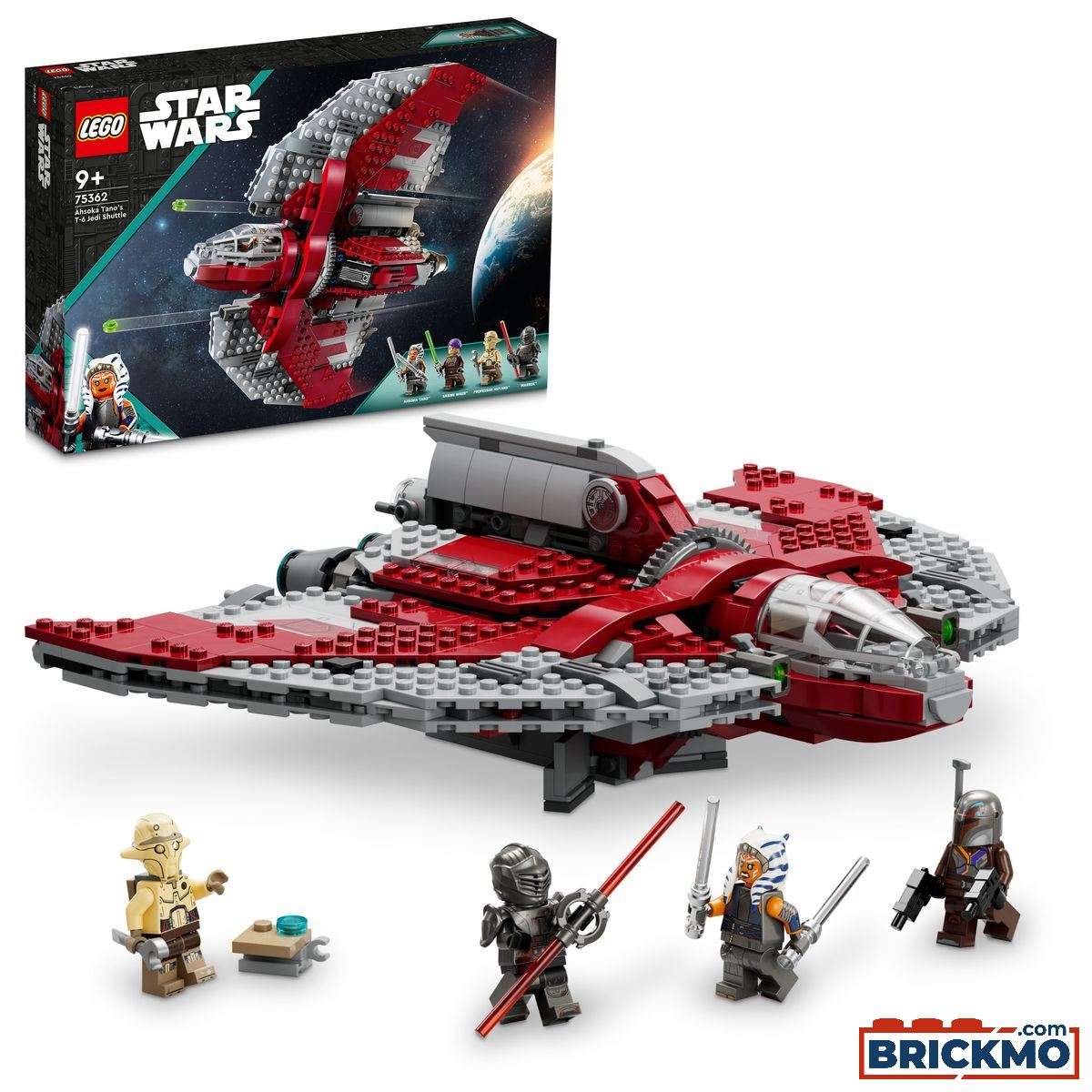 LEGO Star Wars 75362 Ahsoka Tano T-6 jedi shuttle-ja 75362