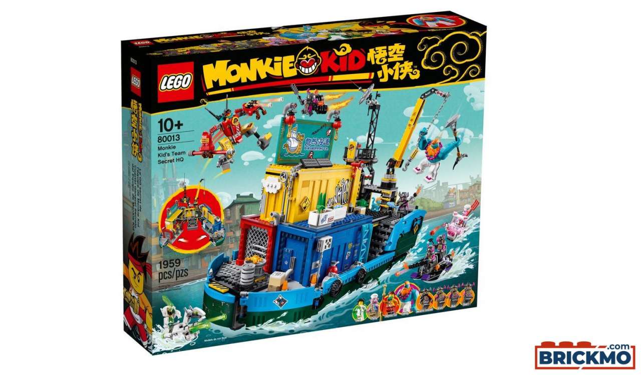 LEGO Monkie Kid 80013 Monkie Kids geheime Teambasis 80013