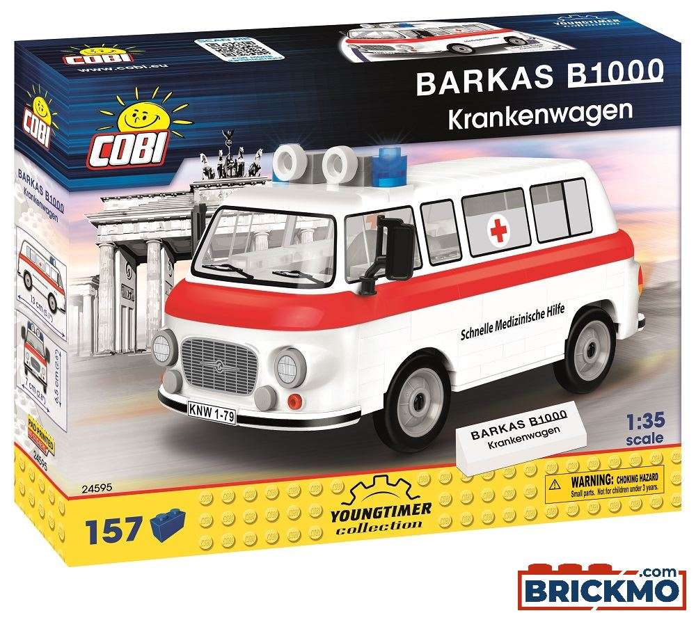 Cobi Youngtimer Krankenwagen Barkas B1000 COBI-24595